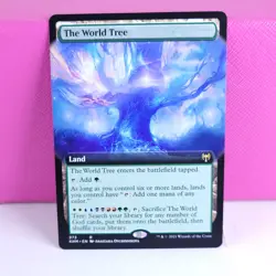 MTG The World Tree Extended Art Kaldheim 373 Regular LP - Image 1