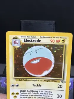 Pokemon Card Electrode 2/64 Holo Rare Jungle Set WOTC Played 5 - Image 2