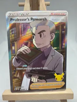 Professor's Research - 024/025 - Pokemon Celebrations Full Art Ultra Rare NM - Image 1