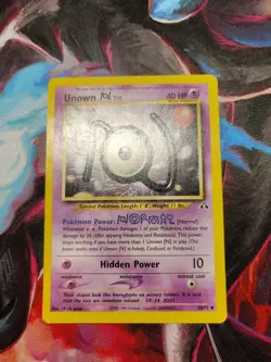 Unown [N] 50/75 Uncommon Neo Discovery Pokemon - Image 1