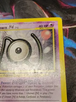 Unown [N] 50/75 Uncommon Neo Discovery Pokemon - Image 3