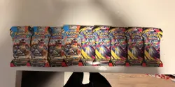 Pokemon TCG Mega Evolution Factory Sealed Booster Pack Lot of 9!! - Image 1