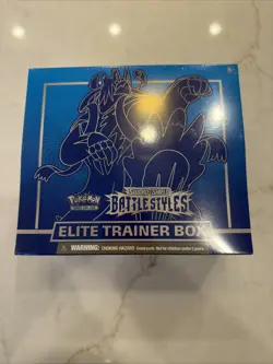 Battle Styles Elite Trainer Box ETB Rapid Strike Urshifu Factory Sealed Pokemon - Image 1