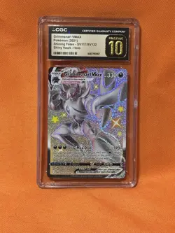 Grimmsnarl V Full Art Shiny SV116/SV122 - Pokemon Shining Fates CGC Pristine 10 - Image 1