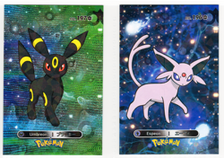 Pokemon 2024 Card Database 2 - UMBREON & ESPEON * CRACKED ICE HOLO - Image 1
