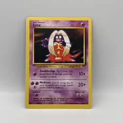 Pokemon TCG Jynx Base Set 31/102 Regular Unlimited Uncommon - Image 1