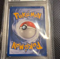 2000 Pokemon Team Rocket First Edition Dark Blastoise Holo #3/82 PSA 8 - Image 5