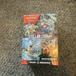 Pokemon Stellar Crown Booster Bundle (6 Packs) | BRAND NEW & SEALED - Image 1