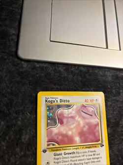 Pokemon TCG Koga's Ditto Gym Challenge Card 10/132 LP - Free Shipping - Image 3