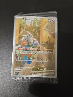 Mimikyu SVP 075 SV: Black Star Promo PF ETB Pokemon TCG - SEALED - Image 1