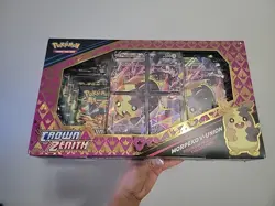 Pokemon TCG Crown Zenith Morpeko V-Union Premium Playmat Collection Box - Image 1