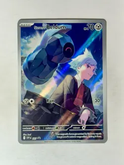 Steven’s Beldum Scarlet & Violet Promo 207 Illustration Pokemon TCG - Image 1