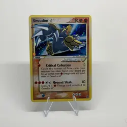 Pokemon ENG Groudon Gold Star Ex Delta Species 111/113 No Charizard Rayquaza - Image 1