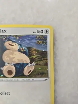 Pokemon TCG Snorlax 141/192 Rebel Clash Cosmos Holo Rare with Galaxy Swirl - Image 3