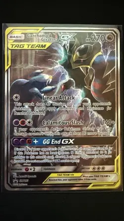 Pokemon Garchomp Giratina GX SM193 NM - Image 1