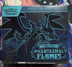 Pokemon TCG: Phantasmal Flames Factory Sealed Elite Trainer Box - Image 1