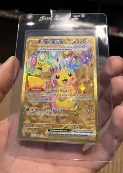 Pokemon SVI Surging Sparks Pikachu ex 247/191 Hyper Rare (MINT CONDITION) - Image 1
