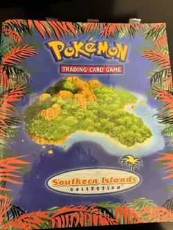 Pokemon Southern Islands TCG Binder Set Near Mint, Missing Mew Only English - Image 1