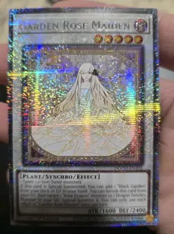 Yugioh! Garden Rose Maiden (alternate art) DOOD-EN101 STARLIGHT M/NM - Image 3