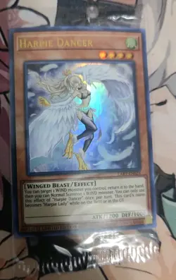Yu-Gi-Oh! Harpie Dancer LART-EN023 The Lost Art Promotion- Sealed! New! - Image 1