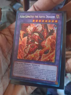 Yu-Gi-Oh! TCG Alba-Lenatus the Abyss Dragon Dimension Force DIFO-EN035 1st... - Image 2