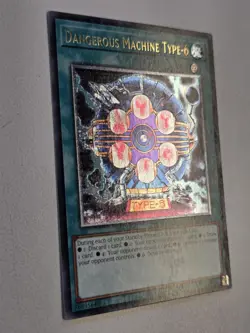 Dangerous Machine Type-6 (UTR) LODT-EN096 Enhanced Print Ultimate Rare Yugioh NM - Image 2