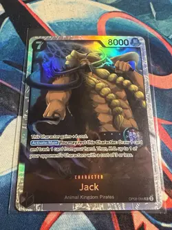 One Piece TCG Jack SR OP08-084 Two Legends English - Image 1