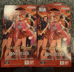 ONE PIECE Heroines EB-03 Lot x10 Sleeved Booster pack English Ships Today - Image 1