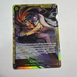 One Piece The Azure Sea’s Seven Crocodile OP14-120 Secret Rare SEC NM - Image 1