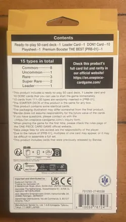 ONE PIECE TCG Charlotte Katakuri (Yellow) Starter Deck (ST-20) New W PRB01 Pack! - Image 3