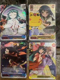 Weiss Schwarz Shakugan No Shana English Lot Of 4 SHP Cards - Image 1