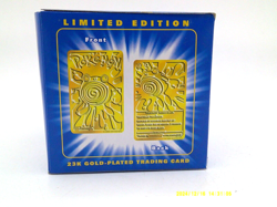 POK'EMON Limited Edition POLIWHIRL 23K Gold-Plated TRADING CARD in POK'EMON BALL - Image 5