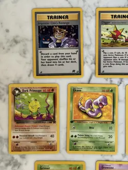 Pokemon Team Rocket Cards - Lot Of 10 - Image 2