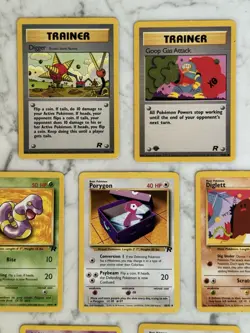 Pokemon Team Rocket Cards - Lot Of 10 - Image 3