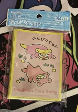 Pokemon Centre Japanese Exclusive Slowpoke Card Sleeves Brand New and Unopened - Image 2