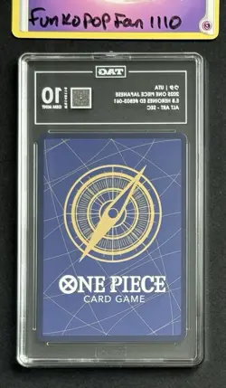 TAG 10 Gem Mint Uta EB03-061 SEC One Piece Card Heroines Edition Japanese - Image 2