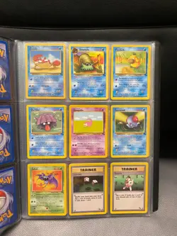 1999 WOTC Pokemon Cards Collection Bundle Jungle Fossil Base Set No Duplicates - Image 3