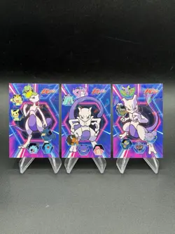 Mewtwo Group Cracked Ice Holo Pokemon Card Database Team Rocket Peru Us Seller - Image 1