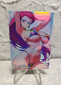Jessie Trading Card Waifu Goddess Story Anime Girl holo Karte Manga Full Art - Image 1