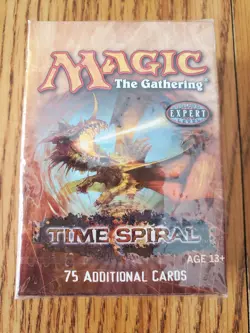 Magic The Gathering TIME SPIRAL SEALED Box of 75 Additional Cards (2006) - Image 1