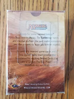 Magic The Gathering TIME SPIRAL SEALED Box of 75 Additional Cards (2006) - Image 2