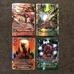 New Digimon TCG 14 Card Lot Holos - Image 1