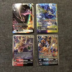 New Digimon TCG 14 Card Lot Holos - Image 2