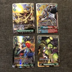 New Digimon TCG 14 Card Lot Holos - Image 3