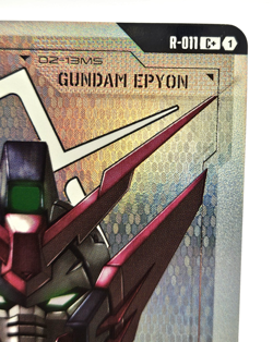 Gundam TCG Card Game Dual Impact Foil Resource GD02 C+ R-011 Gundam Epyon - Image 3