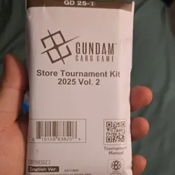 Bandai Gundam Card Game Store Tournament Kit 2025 Vol.2 English - Image 1