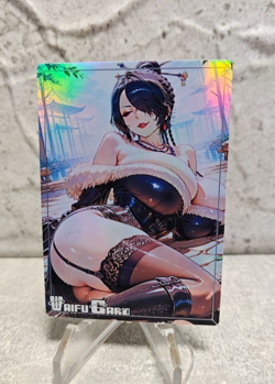 Lulu Trading Card Waifu Goddess Story Anime Girl holo Karte Manga Full Art - Image 1