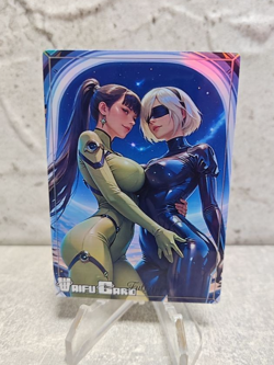 Eve Stellar Blade Trading Card Waifu Goddess Story Anime Girl holo Karte Manga - Image 1