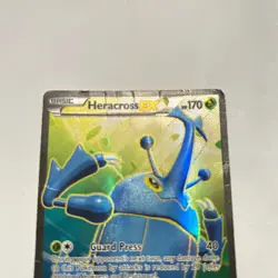 Heracross EX 105/111 Full Art Ultra Rare Furious Fists Pokemon card - Image 3