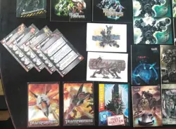 Transformers Revenge Of The Fallen Trading Card Game Lot With Stickers & Pop-Ups - Image 4